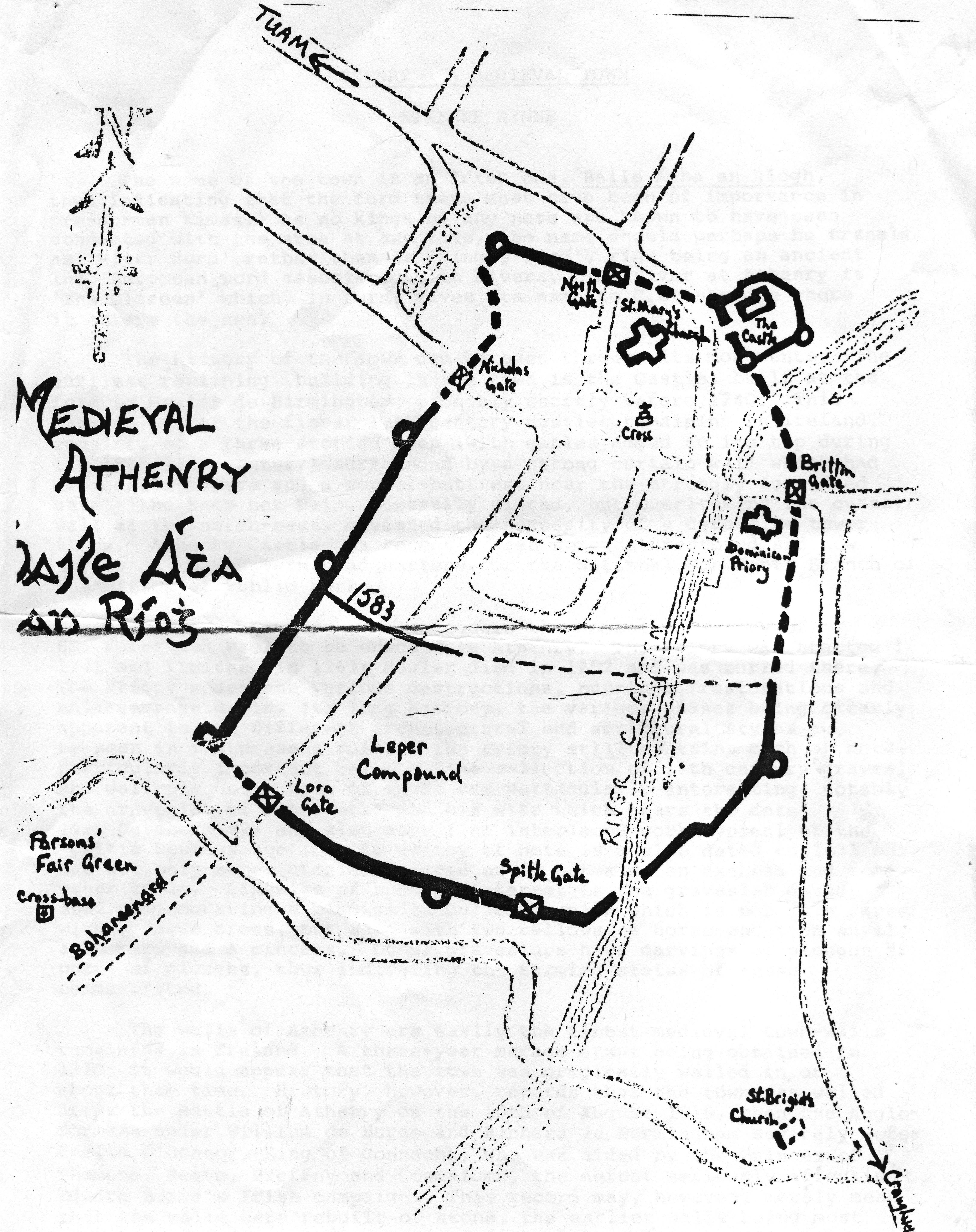 Town Walls -Map