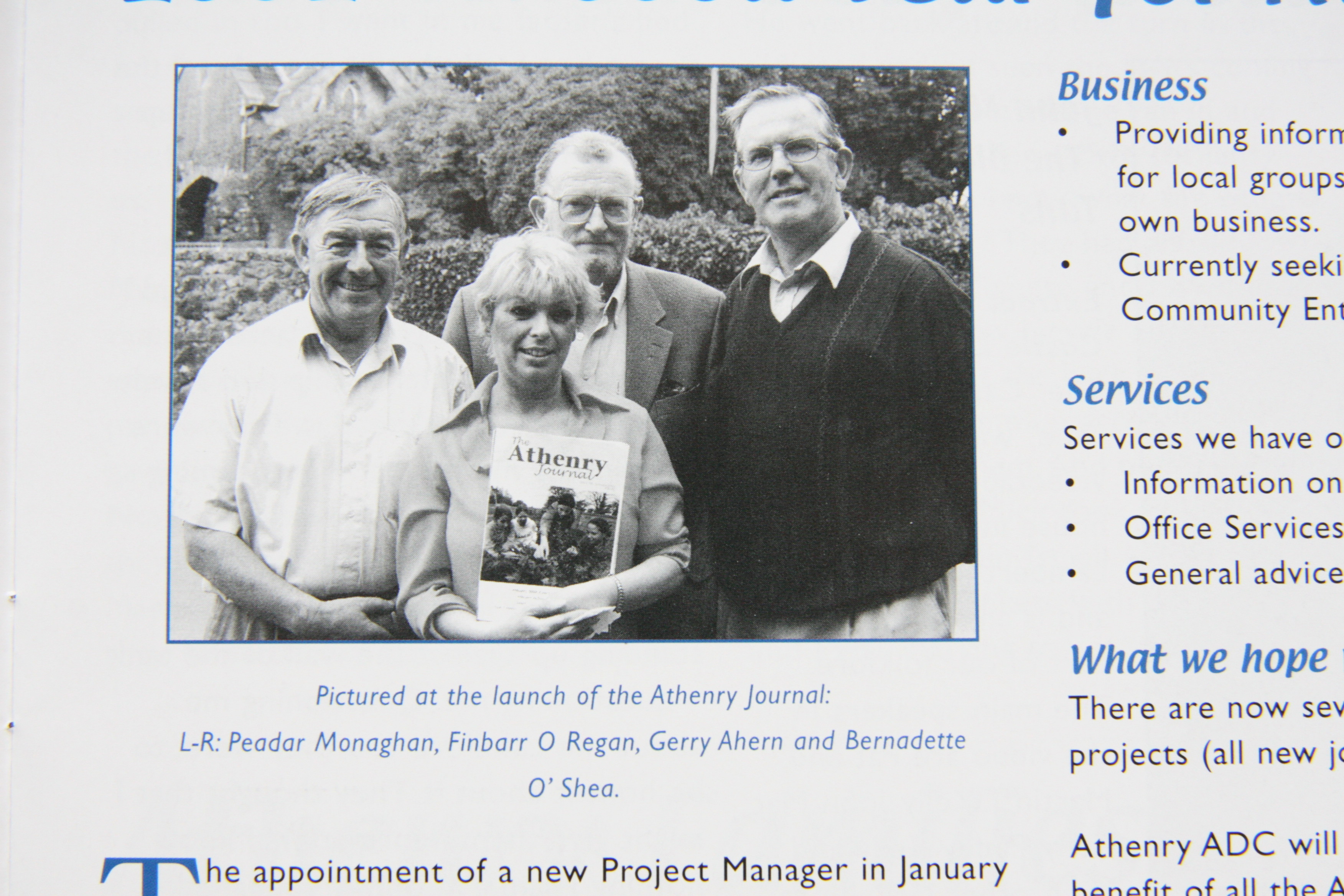 What’s been Happening at Athenry Area Development Company?