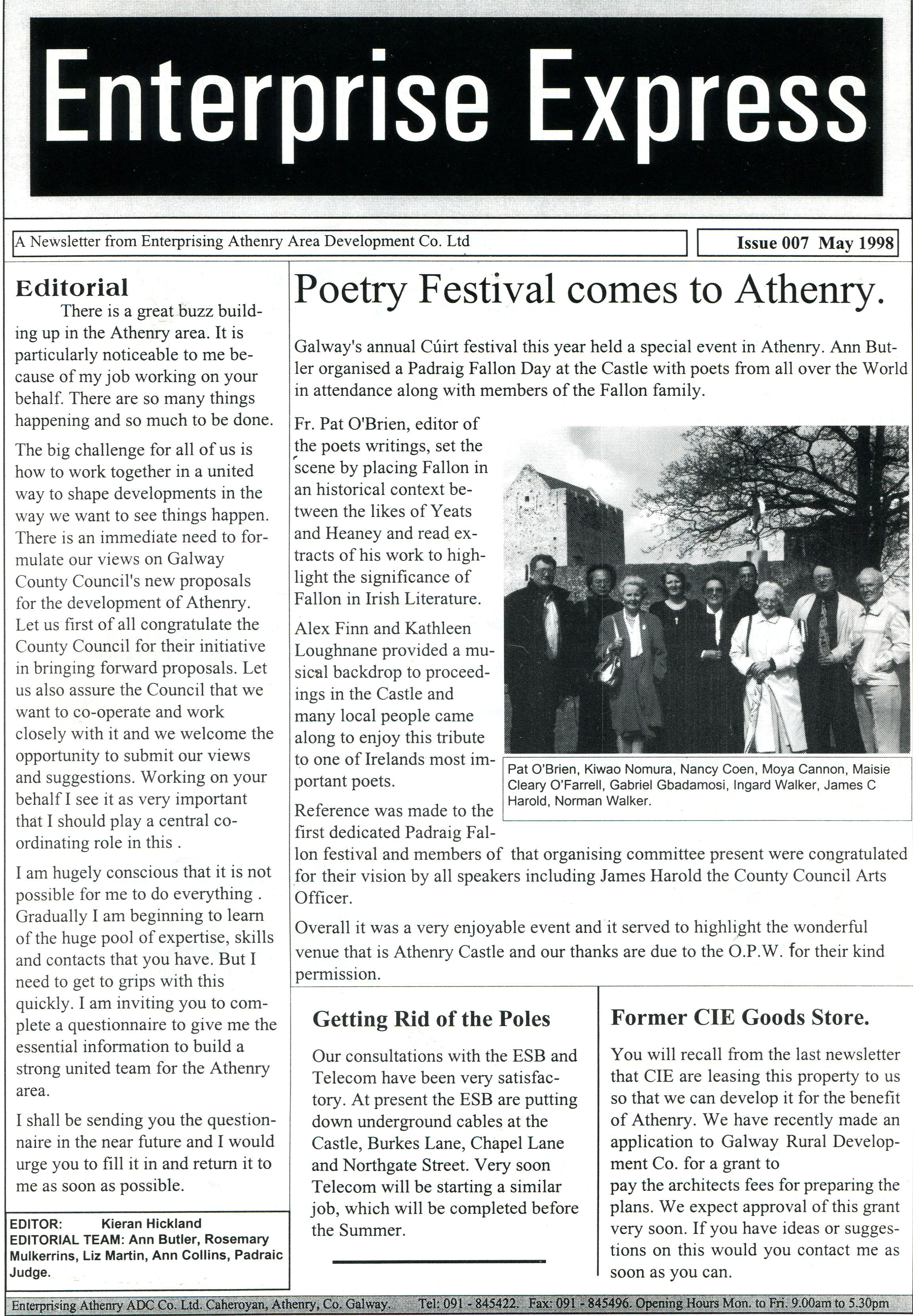 Enterprise Athenry – May 1998