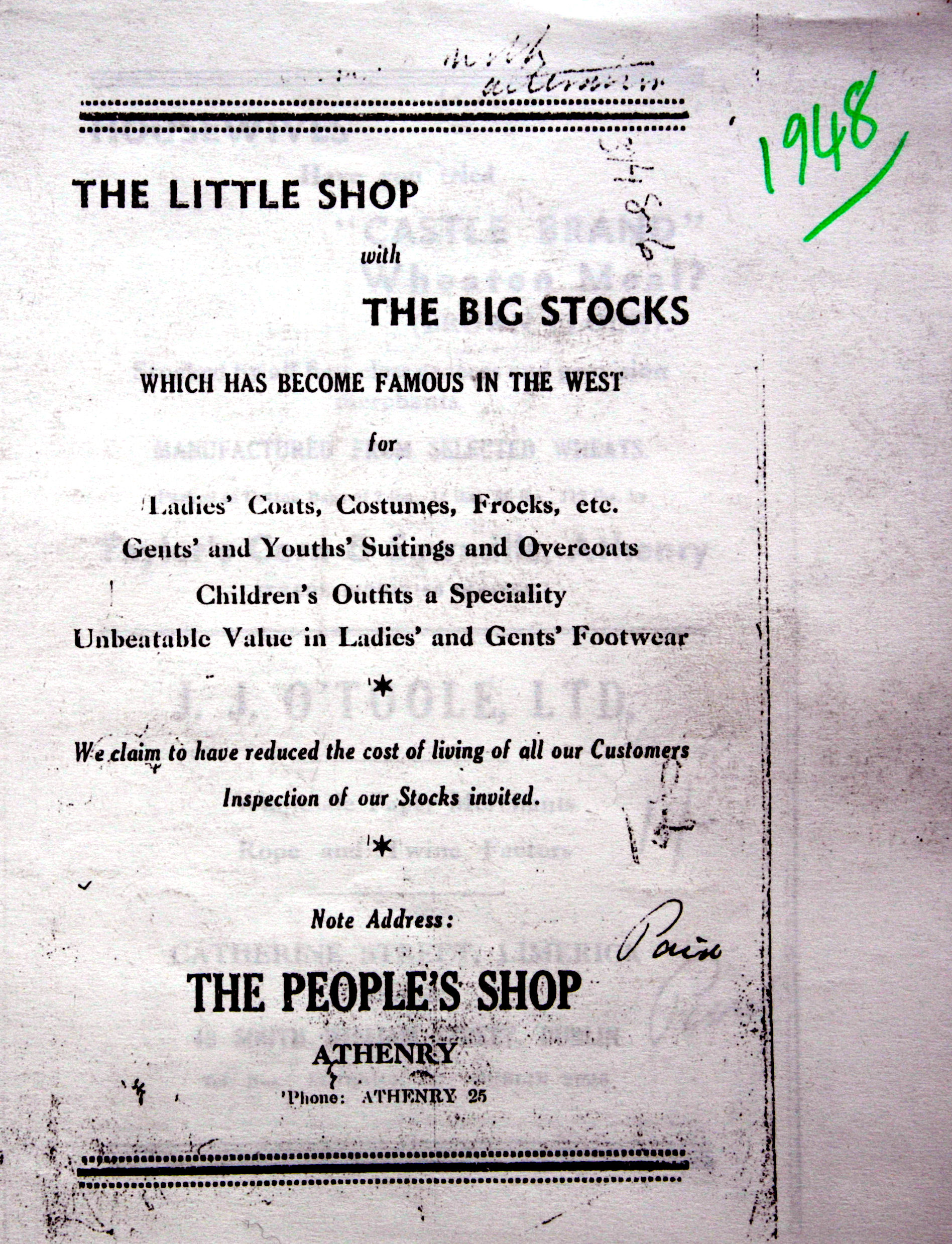 Agri. Show Prog. 1948