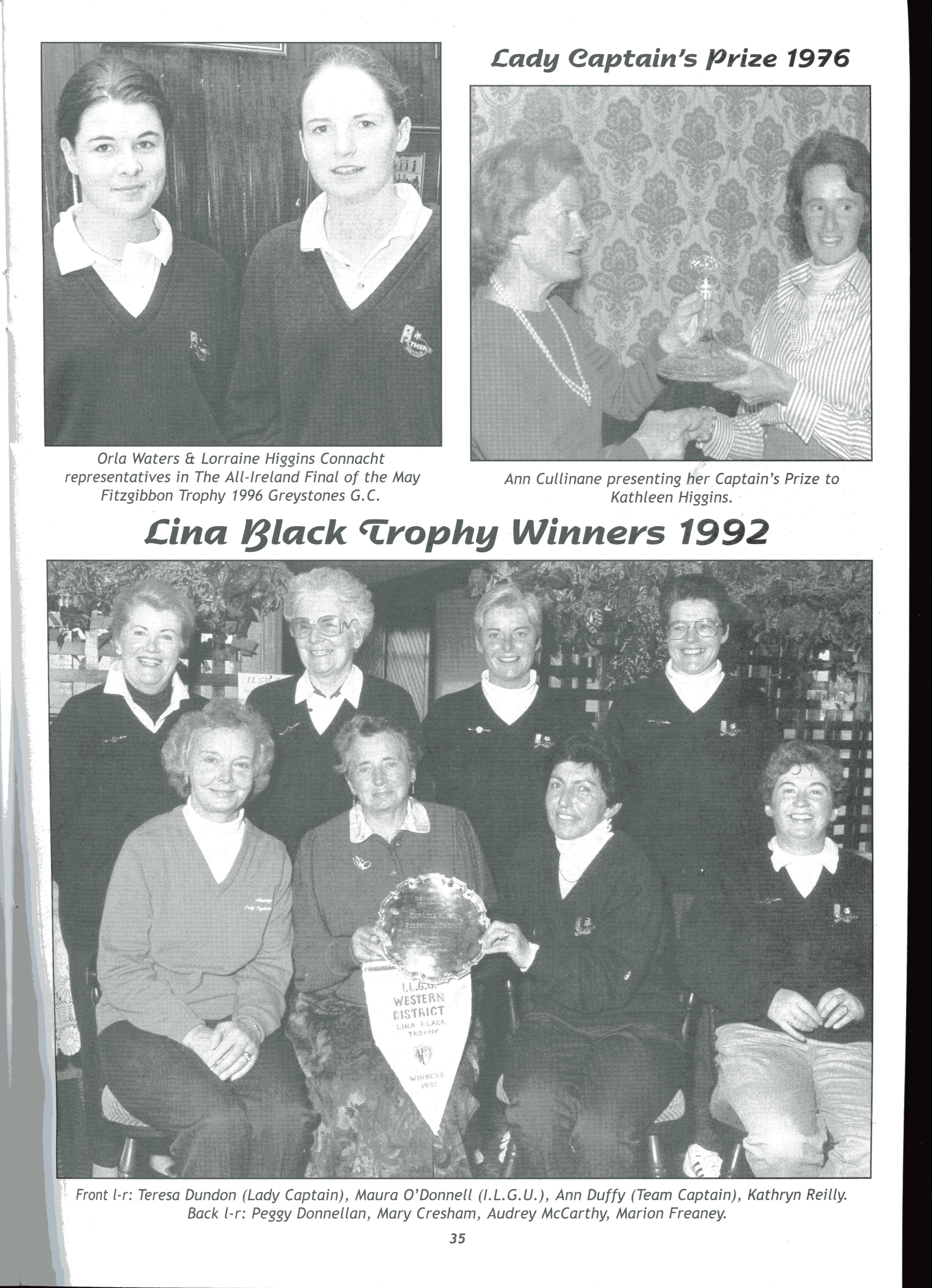Athenry Golf Club 1902 – 2002