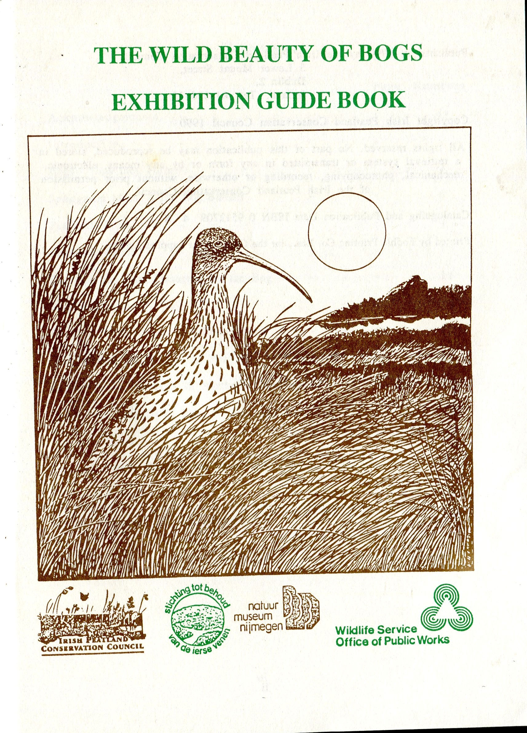 The Wild Beauty of Bogs – Exhibition Guide Book (1990)