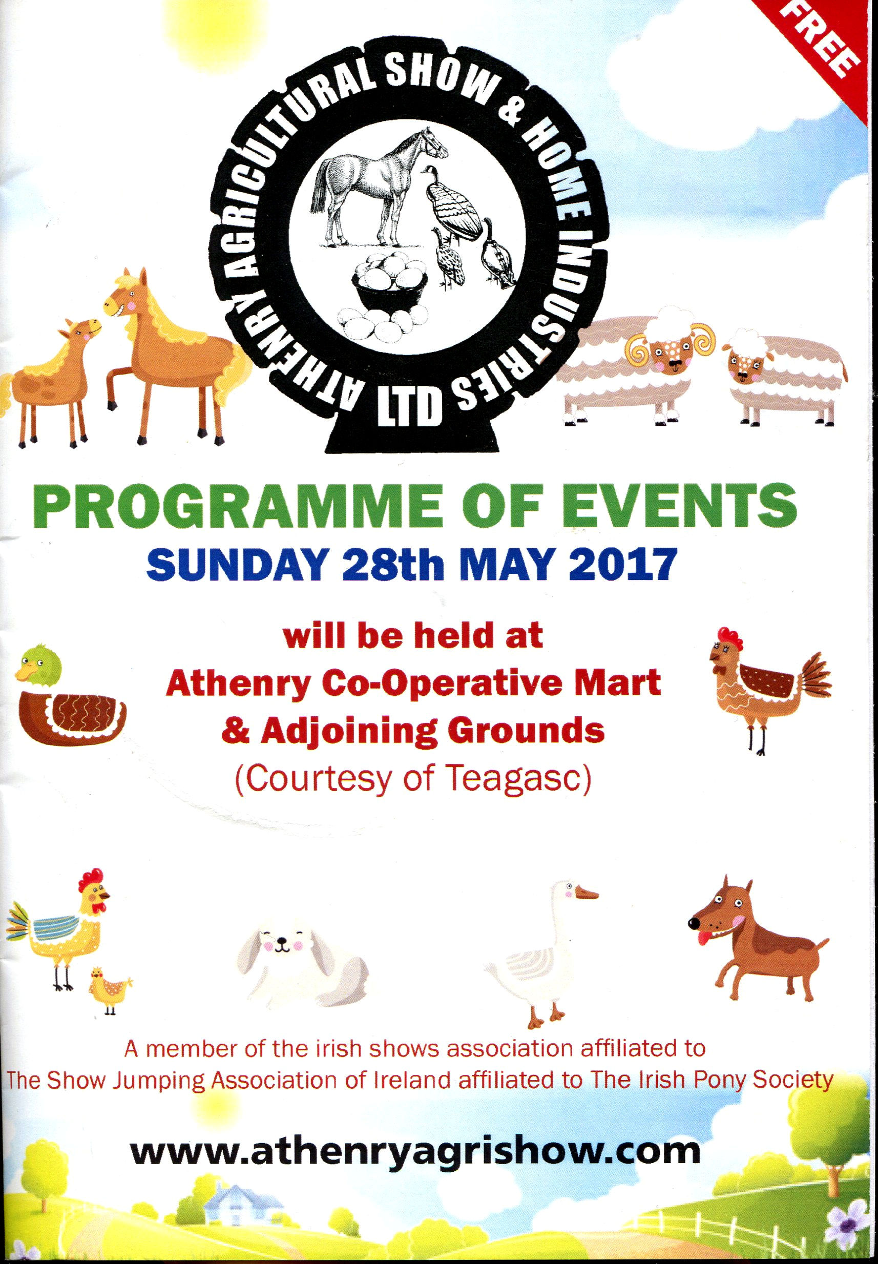 Athenry Agricultural Show Programme 2017
