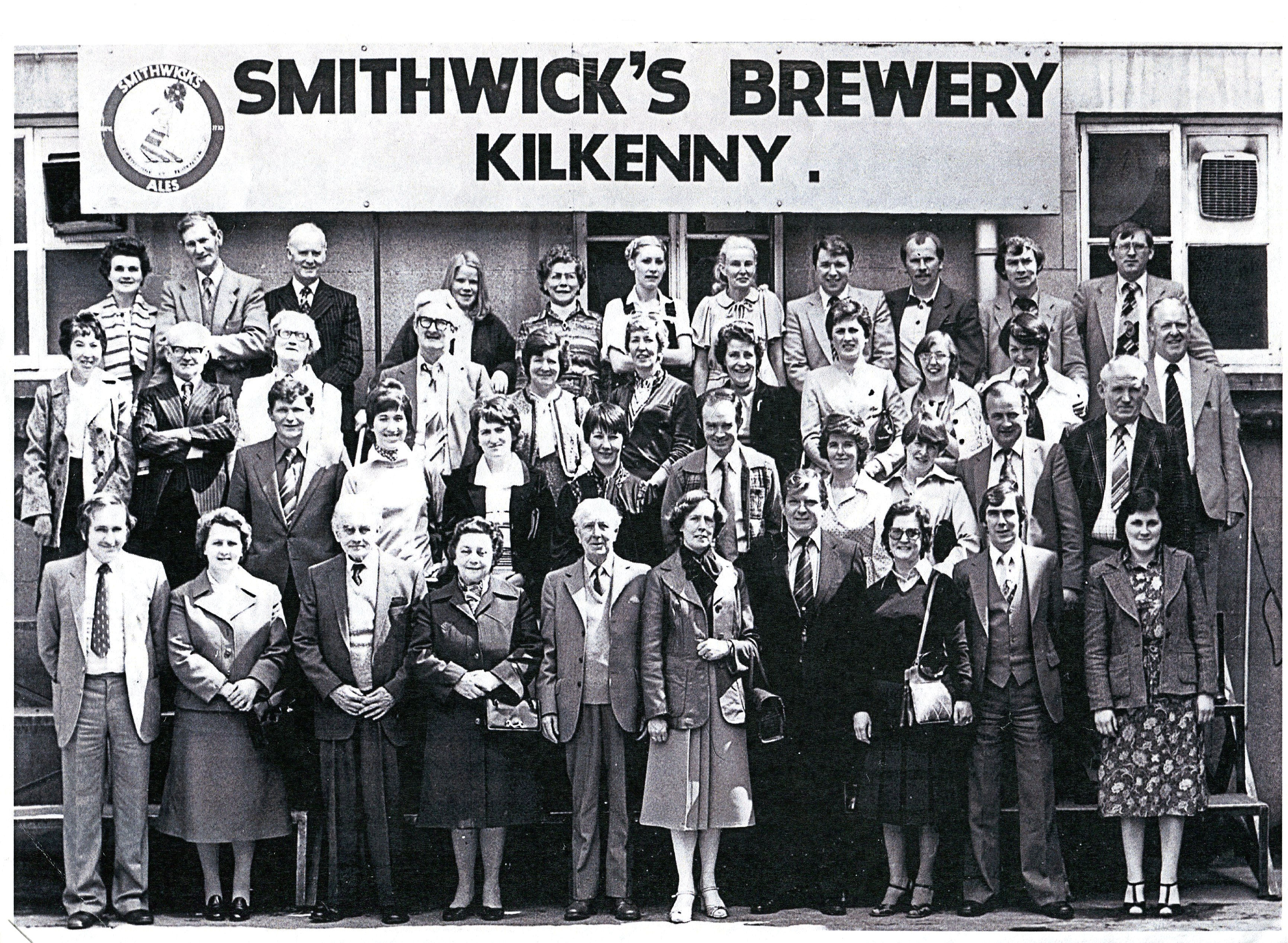 Athenry Publicans Visit Smithwick’s Brewery, Kilkenny 1978/79