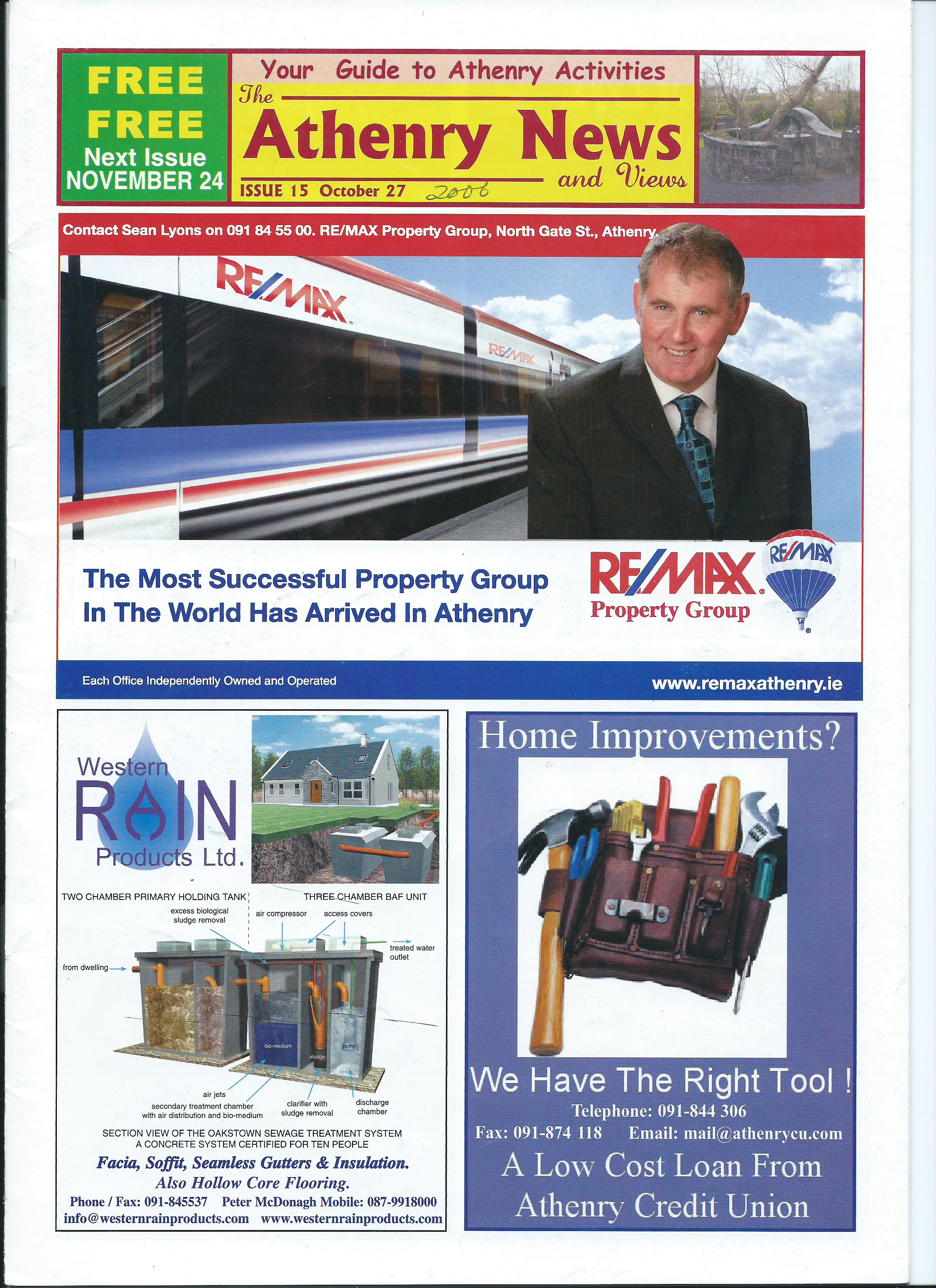 Athenry News and Views 2006 No.15 October