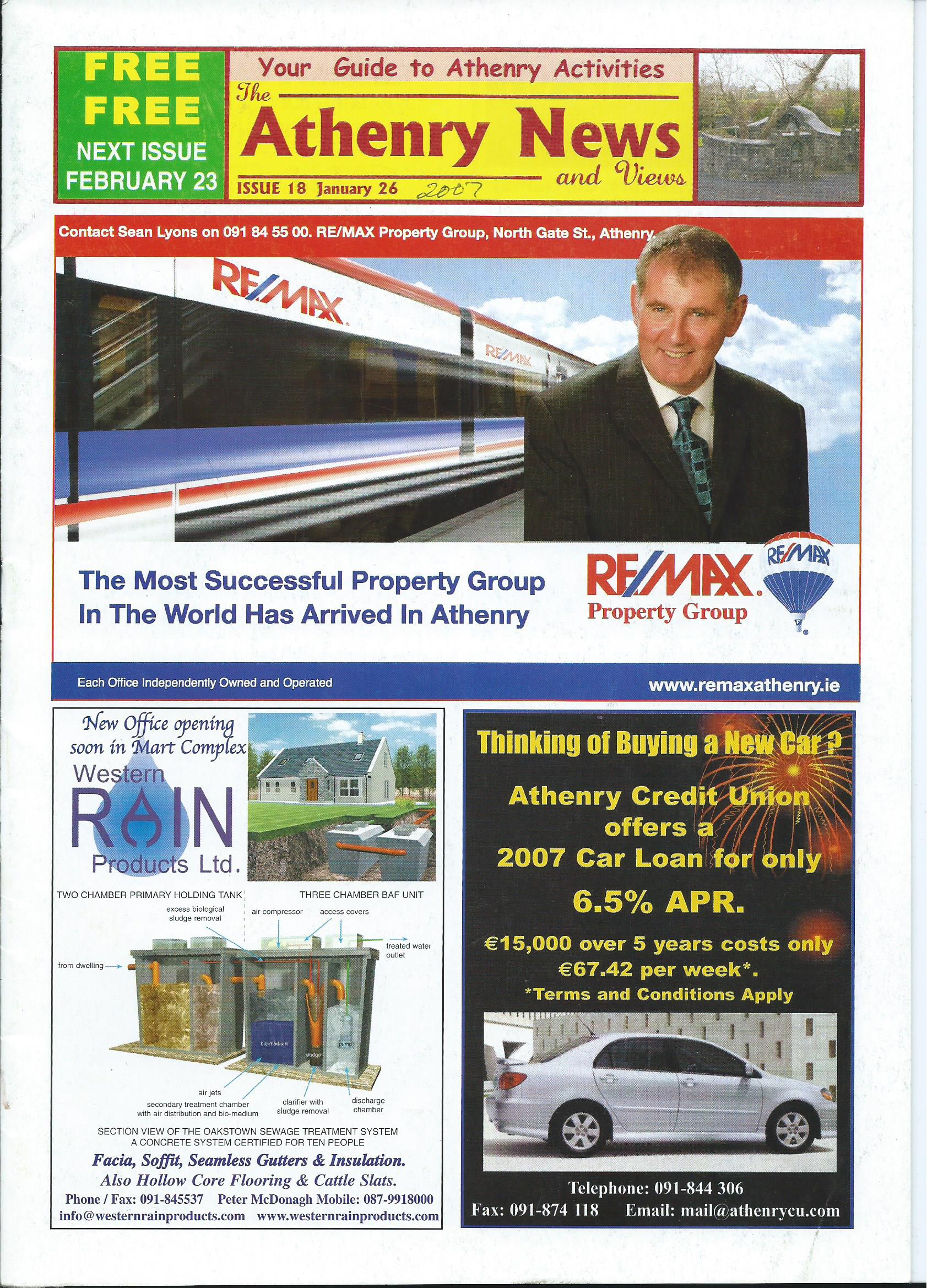 Athenry News and Views 2006 No.18 January 26