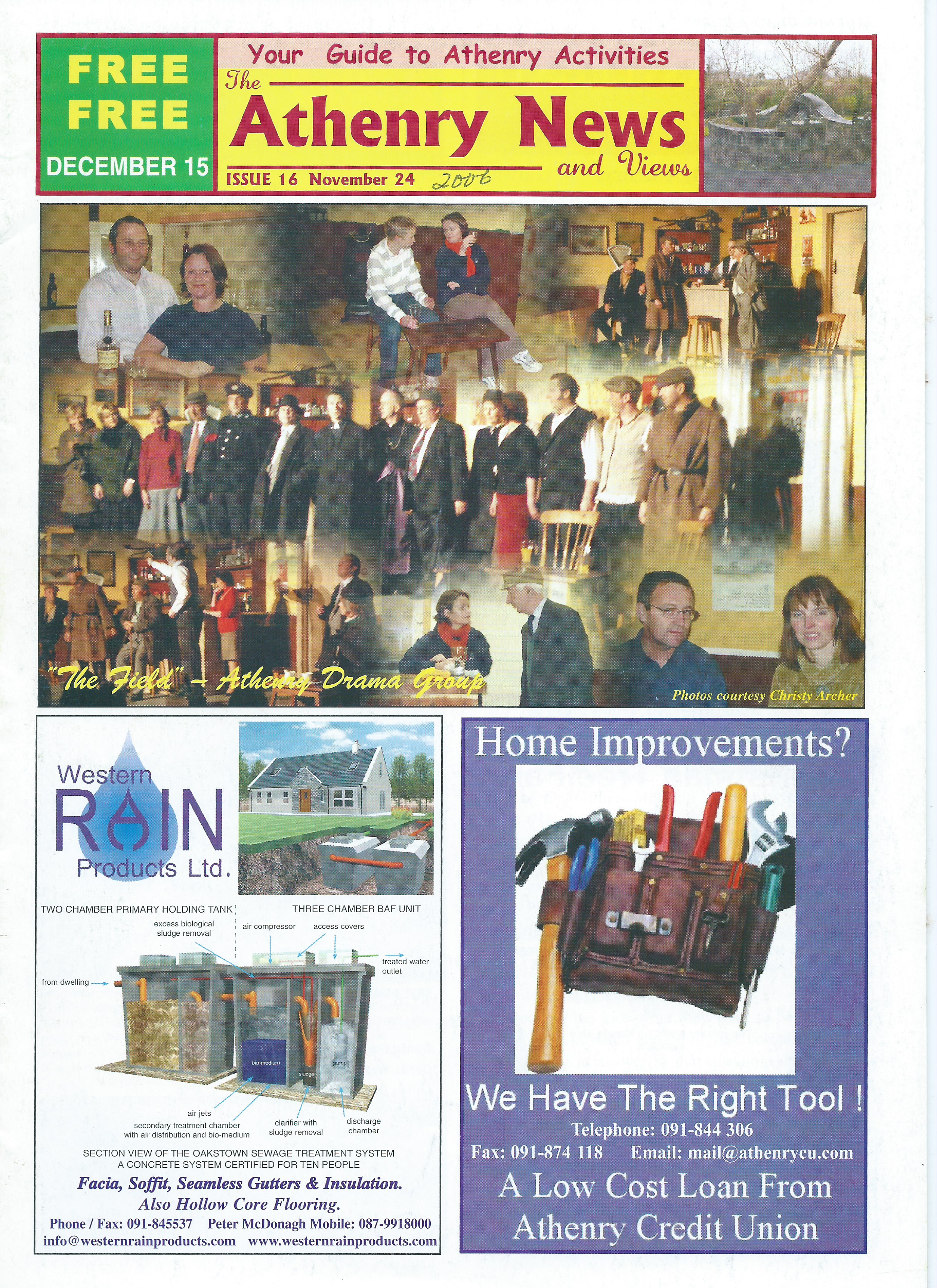 Athenry News and Views 2006 No.16 November 24