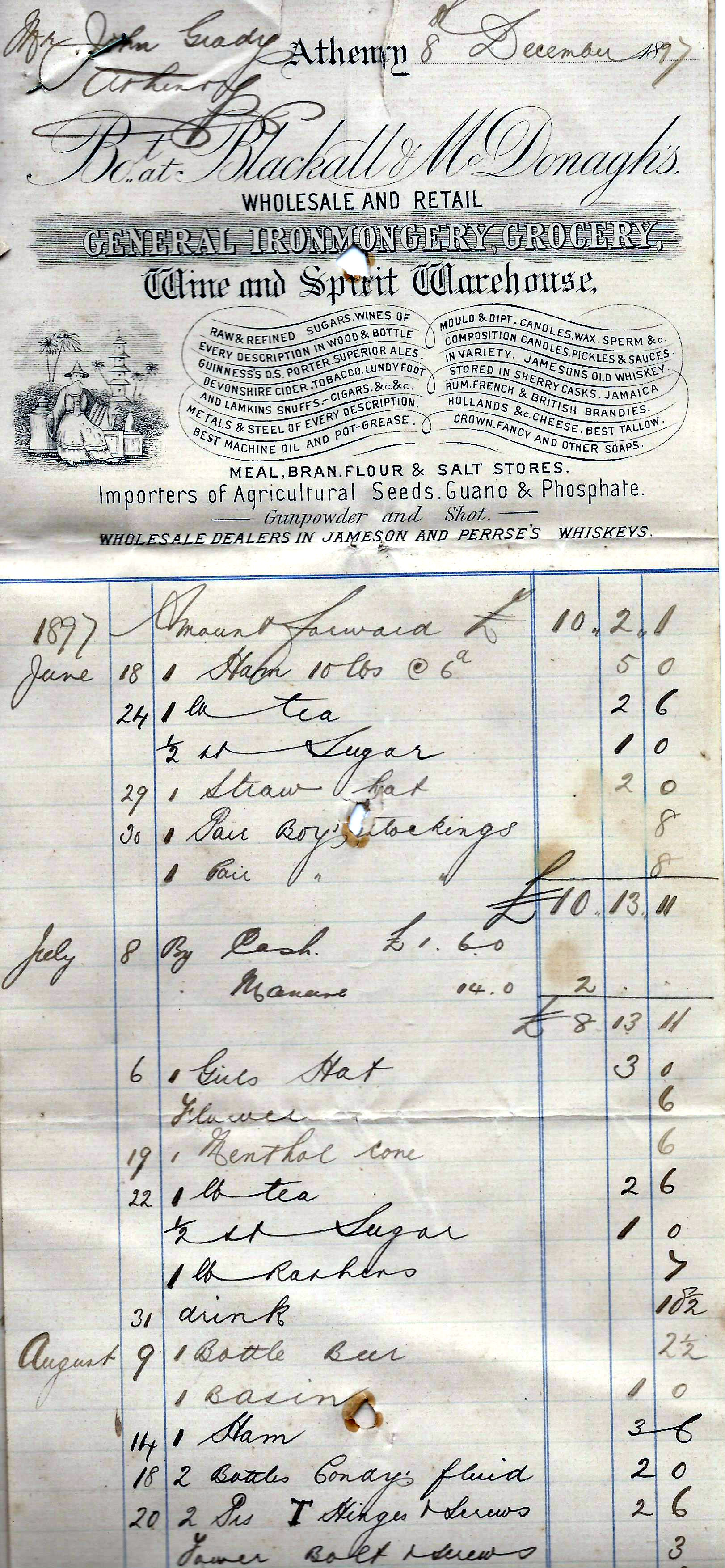Athenry Businesses Part 1 (1896-1919)